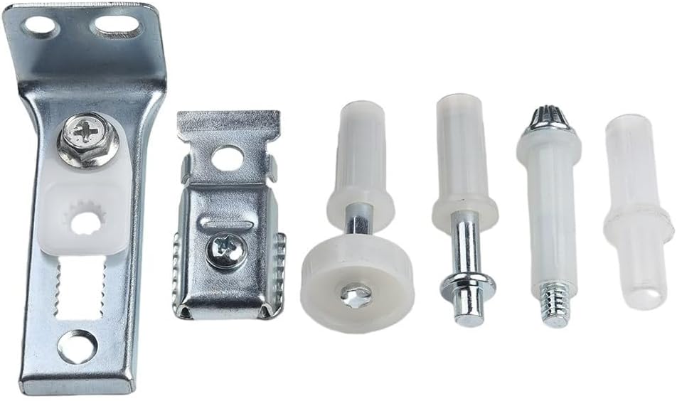 Bi Fold Closet Door Repair Kit Top And Bottom Pivot Bracket Set Guide Wheel Replacement For Folding Doors Hardware For Inch Thick Doors Nylon Metal Bifold