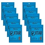 POGOLAB Guitar Strings Electric Guitar Strings 6 String Set - Thin , 09-42, 10 Pack