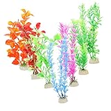 BESPORTBLE 7 Piezas Decoraciones Plantas Acuáticas De Artificiales De Plantas Decorativas para Acuario o Pecera Acuáticas para Acuario