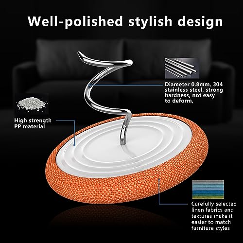 Image of 12 Pack Upholstery Twist Pins for Bed Skirts, Slipcovers & Headliners | Twist fabric securely in seconds. Perfect for bed skirts, upholstery, slipcovers and car headliners. No damage