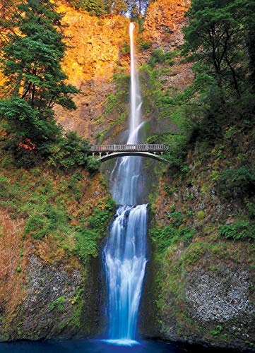 Rompecabezas de 1000 piezas de Multnomah Falls, Oregón miniatura 2