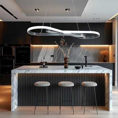 Image of 29.53in Color Changing Modern LED Pendant Light