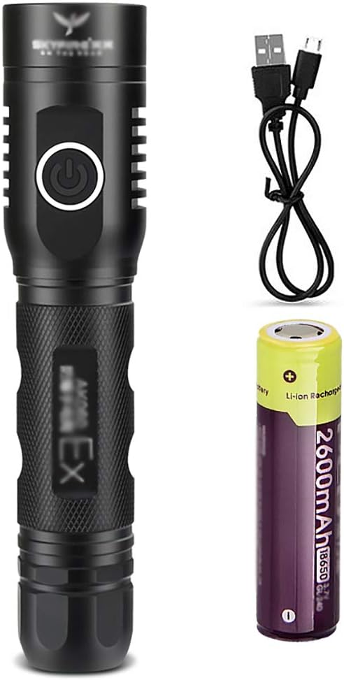 MORN Explosion Proof Flashlights Anti-Static Torch Strong Light Rechargeable Used in Industry, Fire Fighting, Airport, Gas Station