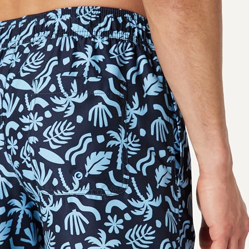 Image of Amazon Essentials Men's Swim Trunks with Mesh Lining, Pockets, Drawstring Closure