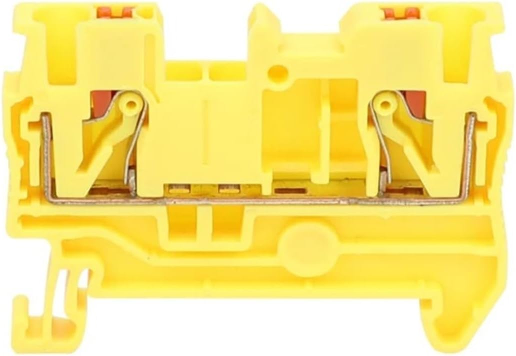 20 PCS PT2.5 Push-in Terminal Block 2.5mm² Connector Spring Feed-Through Strip Plug PT-2.5 Wire Electrical Din Rail Contact