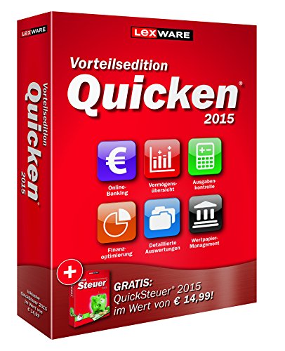 Preisvergleich Produktbild Lexware Quicken 2015 Vorteilsedition