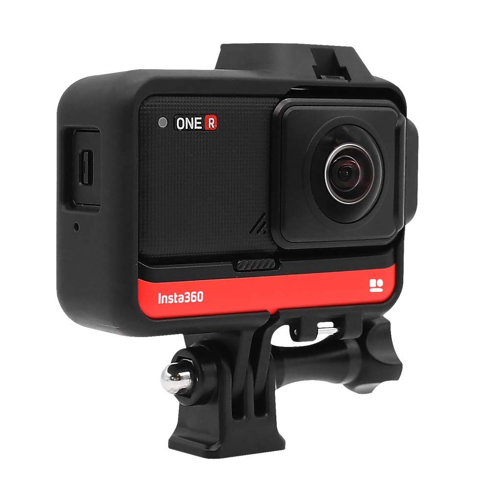 Protective Case Frame Housing Protective Frame with Cold Shoe Adapter Compatible with Insta360 ONE R Mounting Bracket-picture-25