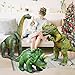 Jet Creations Dinosaur Inflatable 3-Pack – T-Rex, Brachiosaurus & Triceratops, Over 43