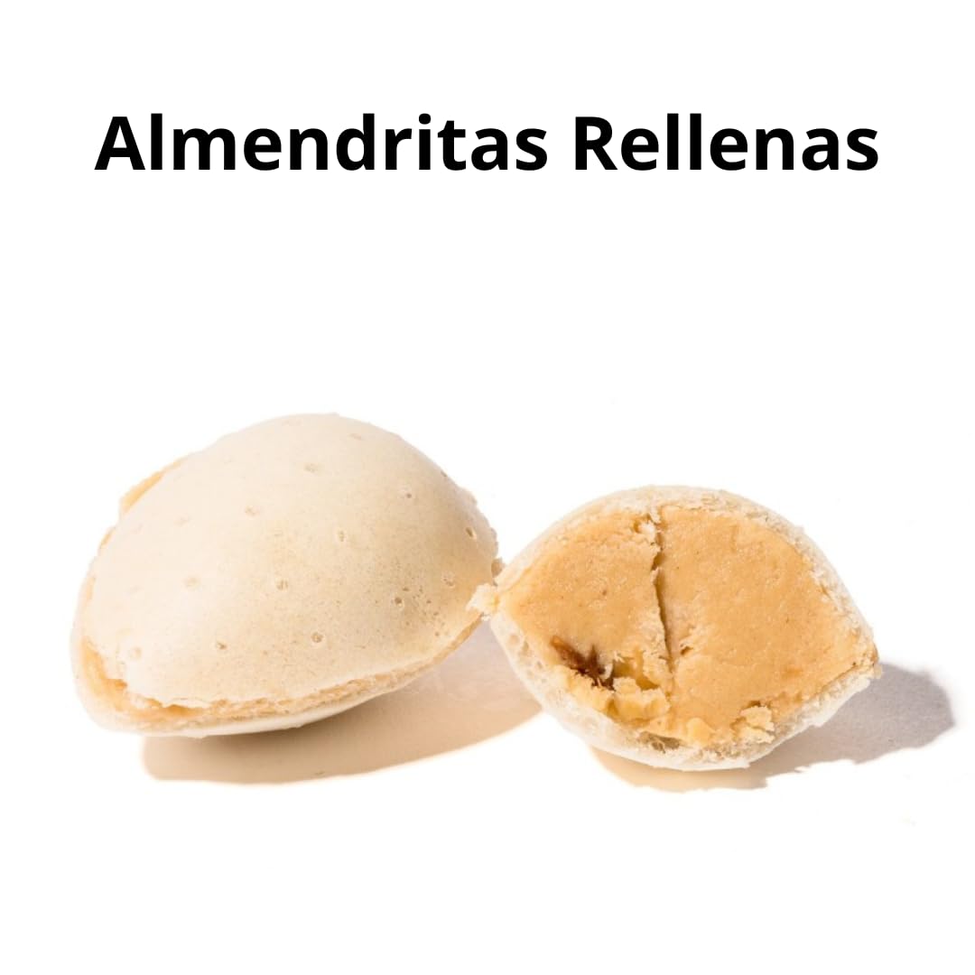 Surtido de Mazapán y Turrón, Caja de 2 Kg, Variedad de Mazapanes, Bombones, Almendras, Turrón Duro, Polvorón y Turrón Blando