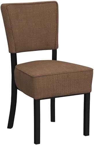 Miniatura 5 de LUCKYERMORE Juego de 2 sillas de cocina y comedor, modernas sillas laterales de piel sintética con cojín suave para sala de estar, dormitorio,