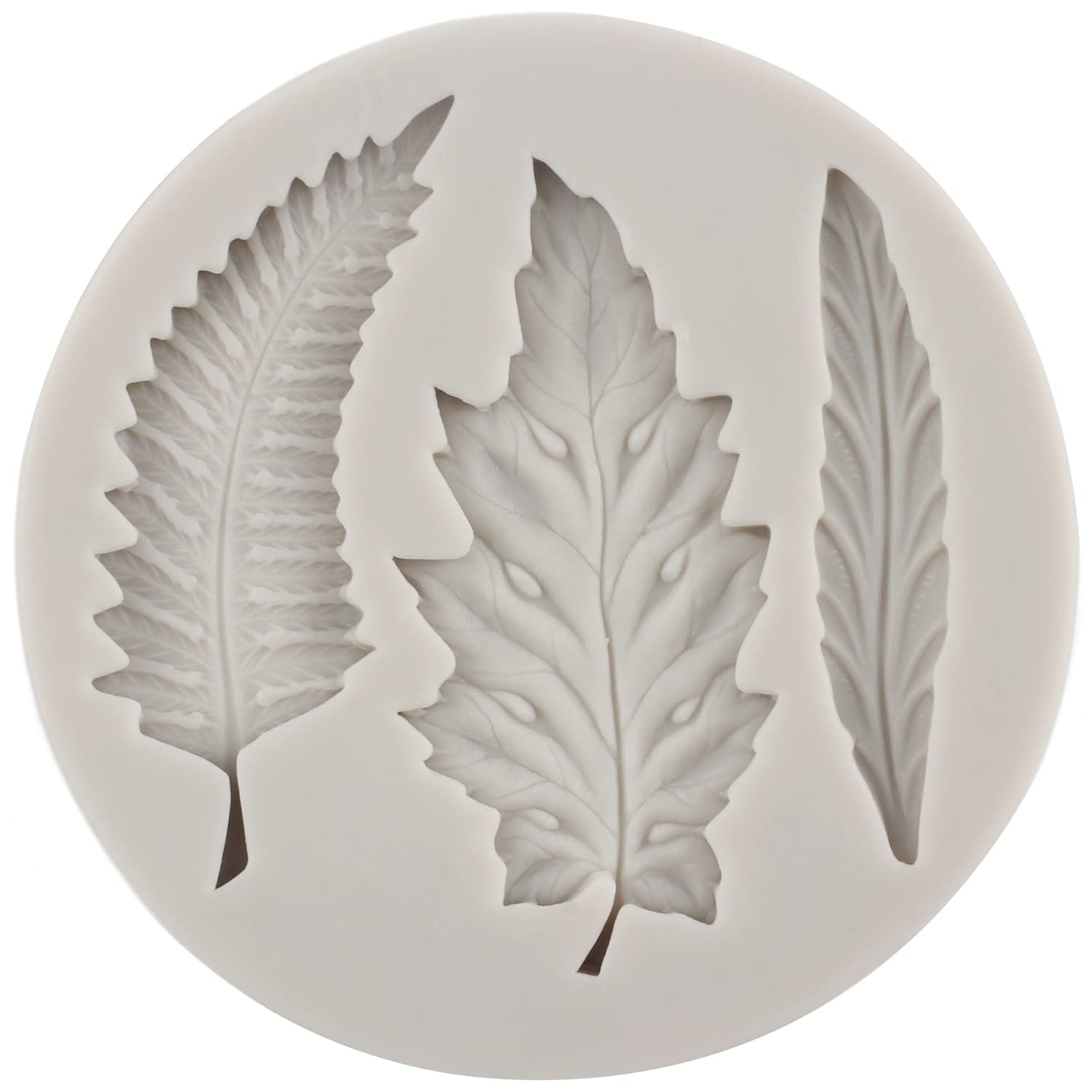 Set De 6 Moldes De Silicona De Coral Y Algas – Para Decorar Pasteles, Chocolate, Fondant, Aptos Para Horno