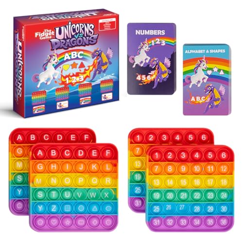 THE FIDGET GAME Unicorns vs Dragons miniatura 1