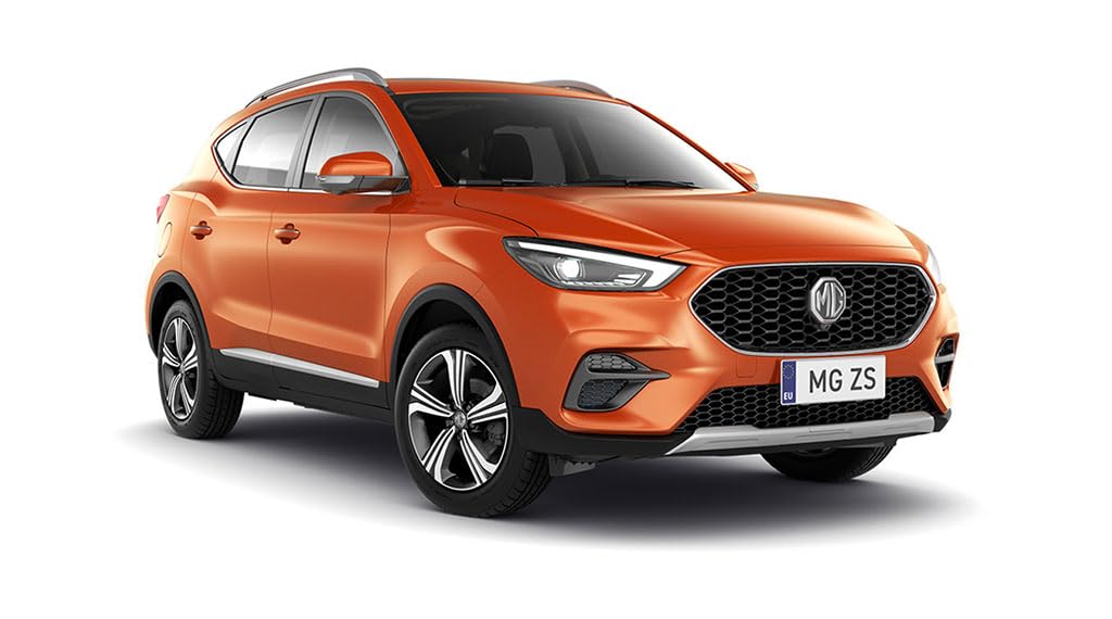 Alfombrillas para MG ZS Desde 2022 - Motor térmico - Alfombrillas a Medida, Antideslizantes, con talonera de Goma Reforzada
