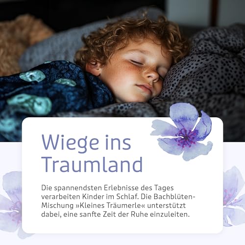 Murnauers Bachblüten Kleines Träumerle Globulini 3 x 10 g | Sanfte Schlummerzeit | Mit Original Bachblüten nach Edward Bach aus England