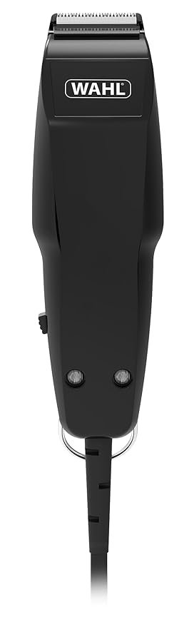 Wahl Corded Trimmer, Self-Sharpening Precision Blades, Chrome plated Blades, Adjustable Lever, for Men (Black)