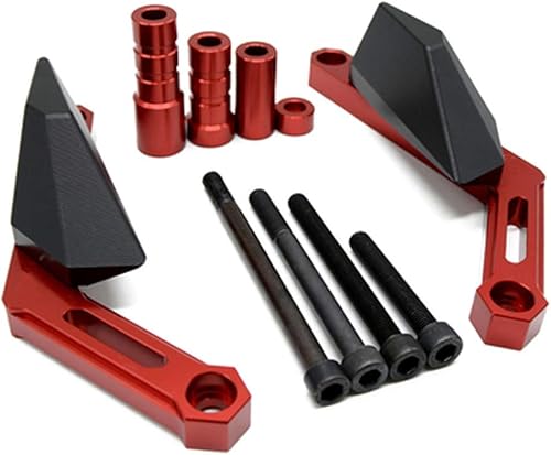 Miniatura 6 de Funda de aluminio CNC para motocicleta, protector de choque del motor, protector deslizante para protección contra caídas, compatible con Yamaha Azul