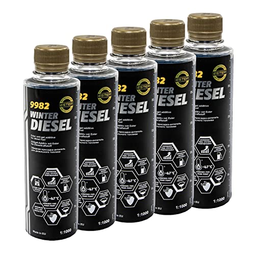 Winter Diesel Kraftstoff Additiv Fließverbesserer Mannol 9983 5 X 250 ml