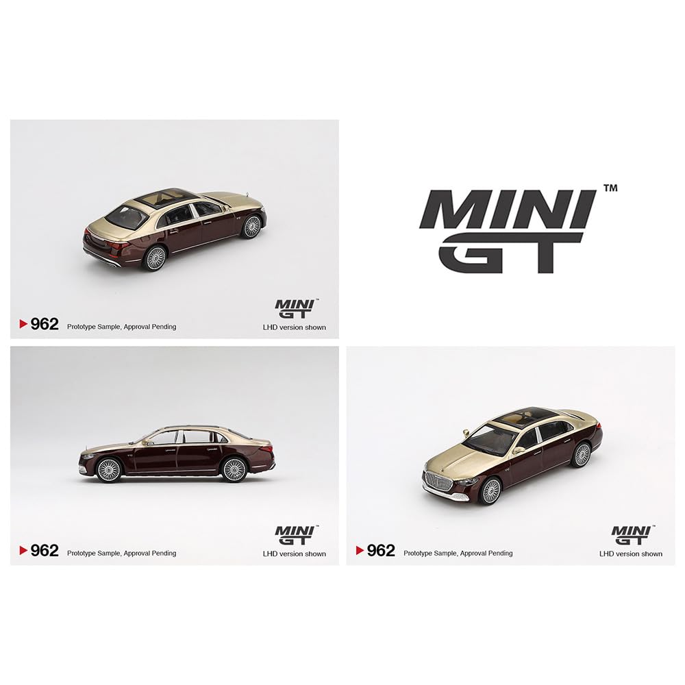 Amazon | MINI GT 1:64スケール MERCEDES-MAYBACH S 680 (GOLD/DARK