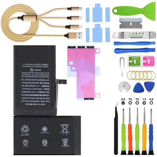 Batterie lithium-polymère 3174 mAh pour réparer l'autonomie faible de l'iPhone XS Max