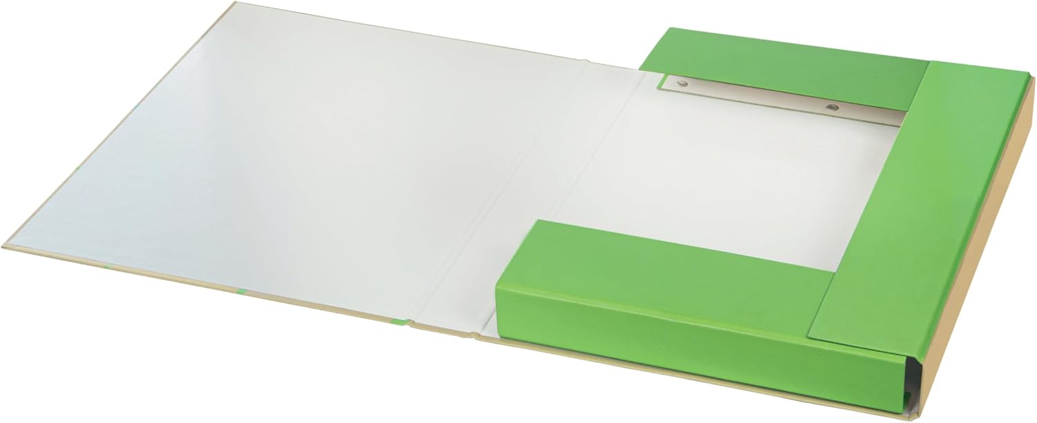Esselte OXFORD GREEN 39785053 Project Folder with Elastic 4 cm Spine