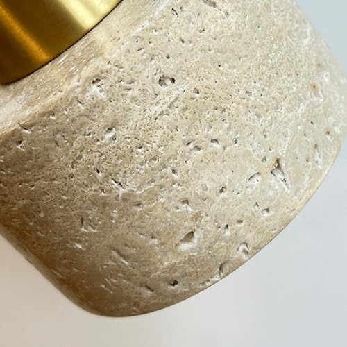 Lustre à tête unique de base E27 suspension industrielle en marbre - 6