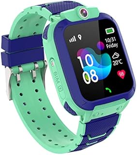 Kinder Smart Watch GPS Tracker, Wasserdichtes Smartwatches Telefon für Kinder Mädchen Jungen Urlaub Geburtstagsgeschenk, Kinder GPS Watch Touchscreen mit SOS Telefonanruf Voice Chat Locator