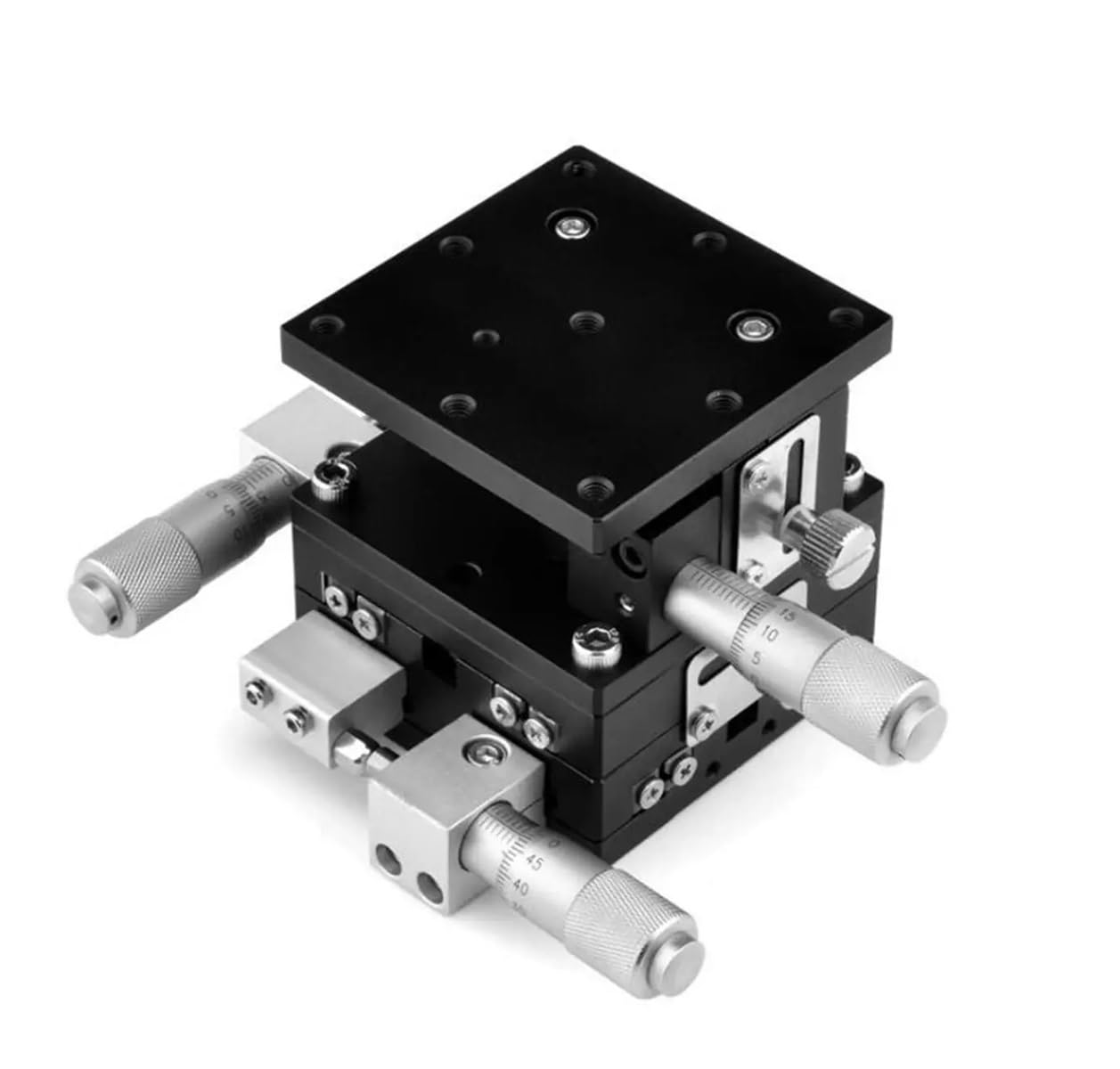 XYZ 60X60mm Inseparable Horizontal Precision Linear Stage Cross-roller Bearing For Automation Sliding Linear CNC Photology BIANMTSW