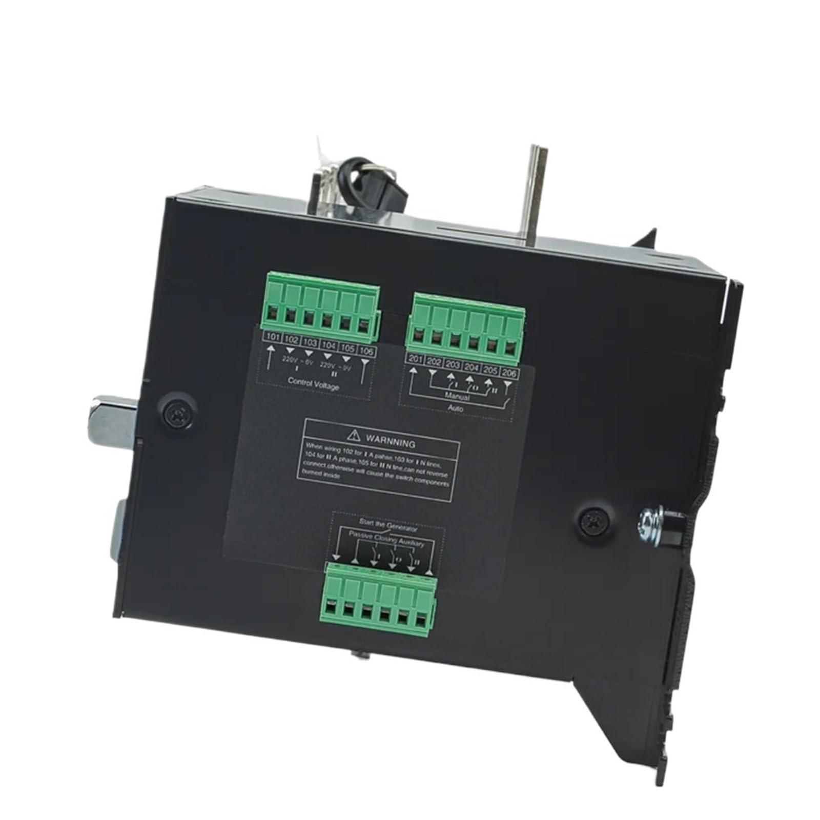 ATS Dual Power Automatic Transfer Switch AC220 V 100 A 160 A 250 A 4P do generatora diesla, części sterujących, moduł obwodu (250 A 4P ATS)