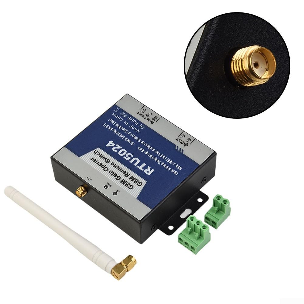 Système de contrôle d'accès GSM RTU5024 Relais d'ouverture de porte GSM pour télécommande de portes et portails par téléphone portable SMS