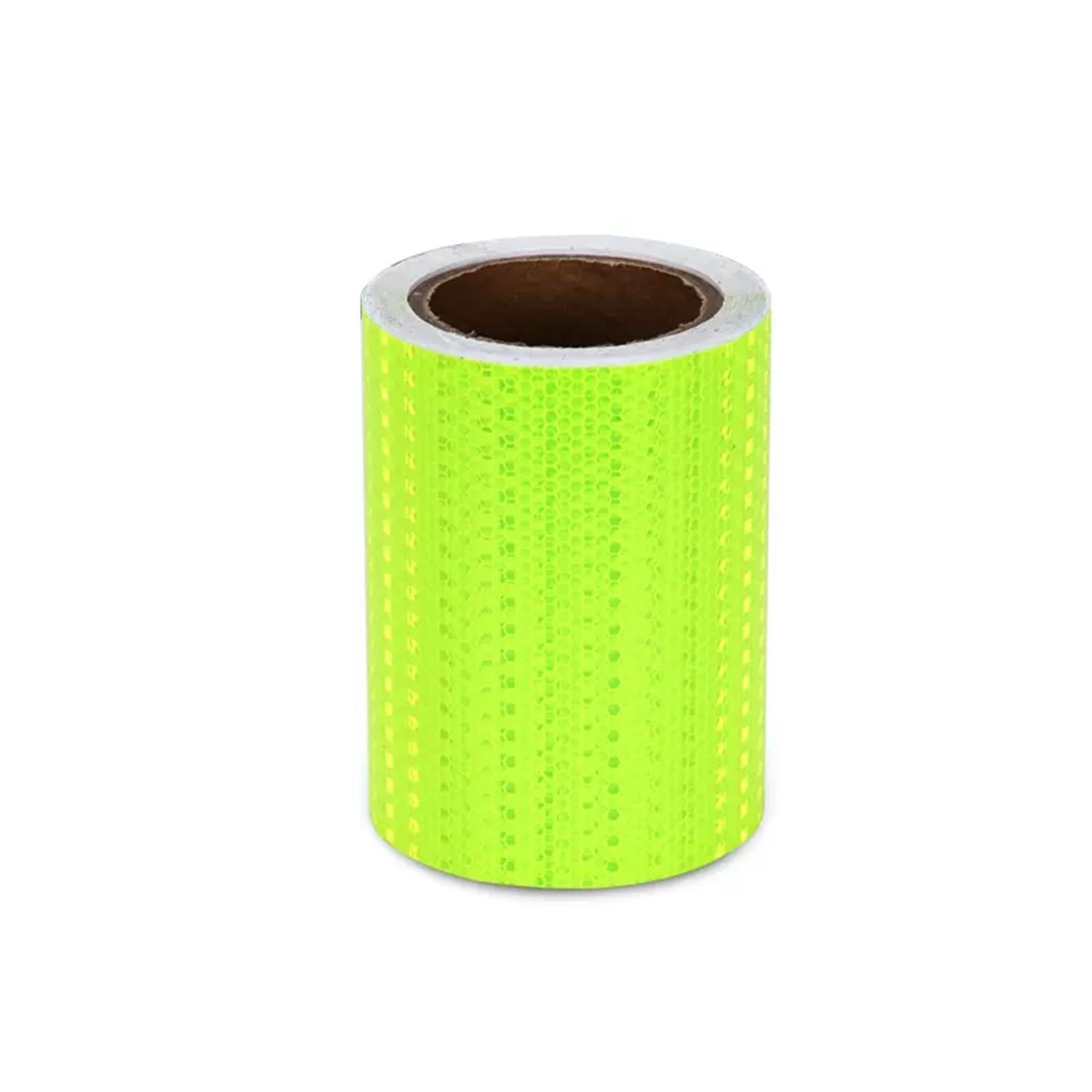 Cinta Reflectante Adhesiva, Verde Cinta Seguridad Señalización, Pegatina Advertencia Reflexiva, Cinta Reflectante Precaución para Vehículos, Remolques,15cm x 10m
