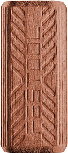 Festool 494873 Domino Tenon, Sipo Mahogany For Outdoor Use, 10 X 24 X 50mm, 85-Pack