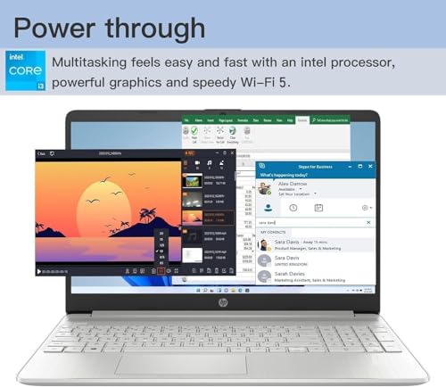 HP Laptop for Business and Student, 15.6" HD Touchscreen, Intel 6-Core i3-1215U Processor, 16GB RAM, 512GB SSD, lntel UHD Graphics, Windows 11 Home, with Microsoft Office Lifetime License - Image 5