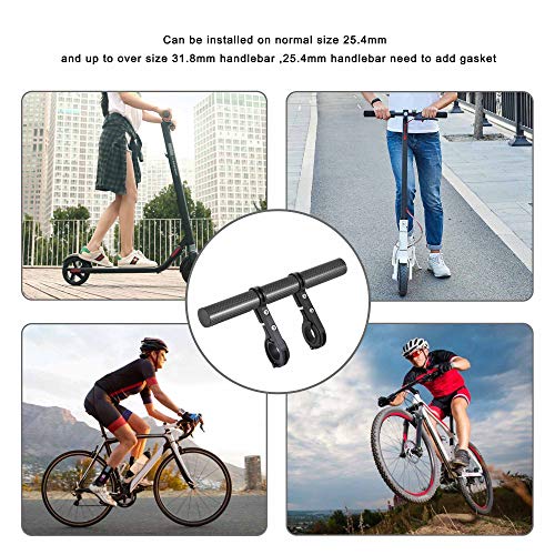 image for Enmoo Bike Handlebar Extender Aluminum Alloy Bicycle Handlebar Extensi