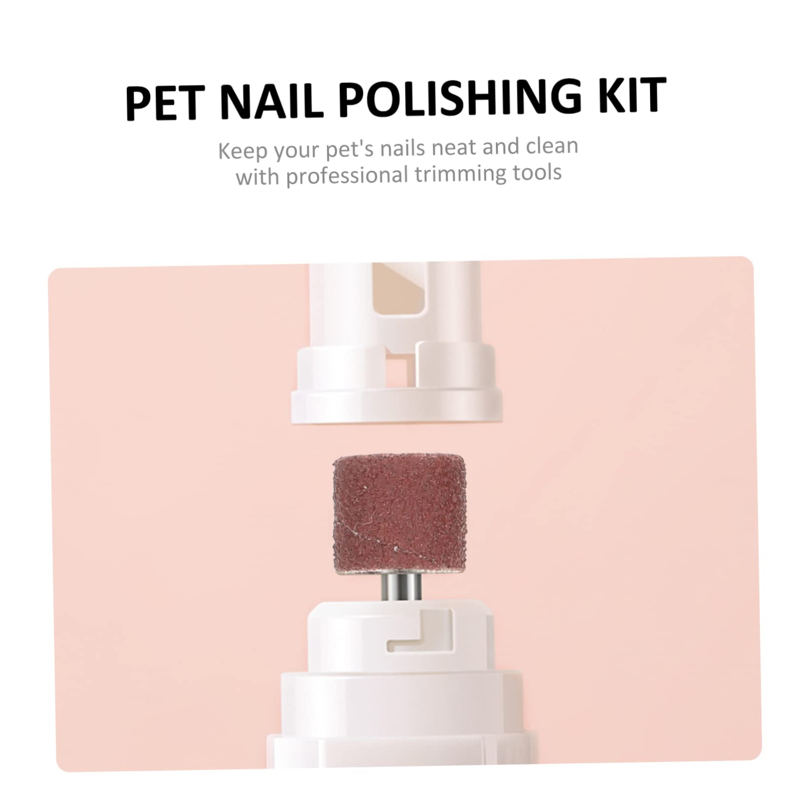 POPETPOP 4ensembles Outils De Beauté pour De Chiens Kit De Tonte De Griffes pour Chiens Et Chats De Coupe- Pratique pour Animaux Domestiques
