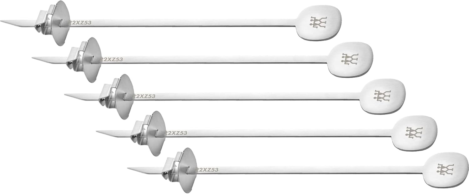 ZWILLING BBQ+ 5-pc Stainless Steel Skewer Set