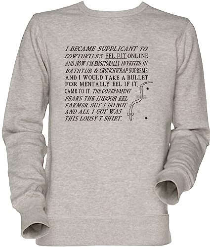 Sweat-shirt Cowturtle's Eel Pit pour vos journées cocooning et sorties décontractées