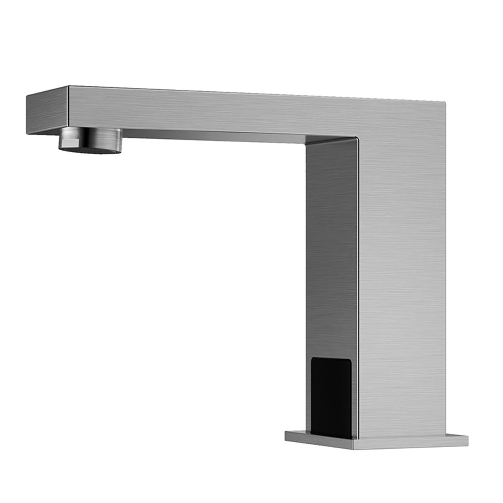 ZYCHSJXA Touchless Basin Tap Sensor Faucet Battery Hand Taps Brushed Hot and Cold Water Mixer Infrared