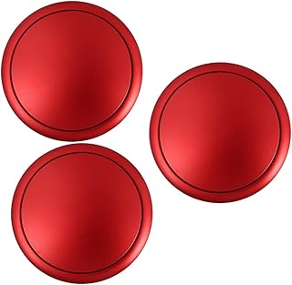ABOOFAN 3juegos Difusor De Para Coche Ambientador De Interior Eliminador De Olores y Aromaterapia Accesorio Práctico y Para Vehículos Diseño Simple y Color Rojo