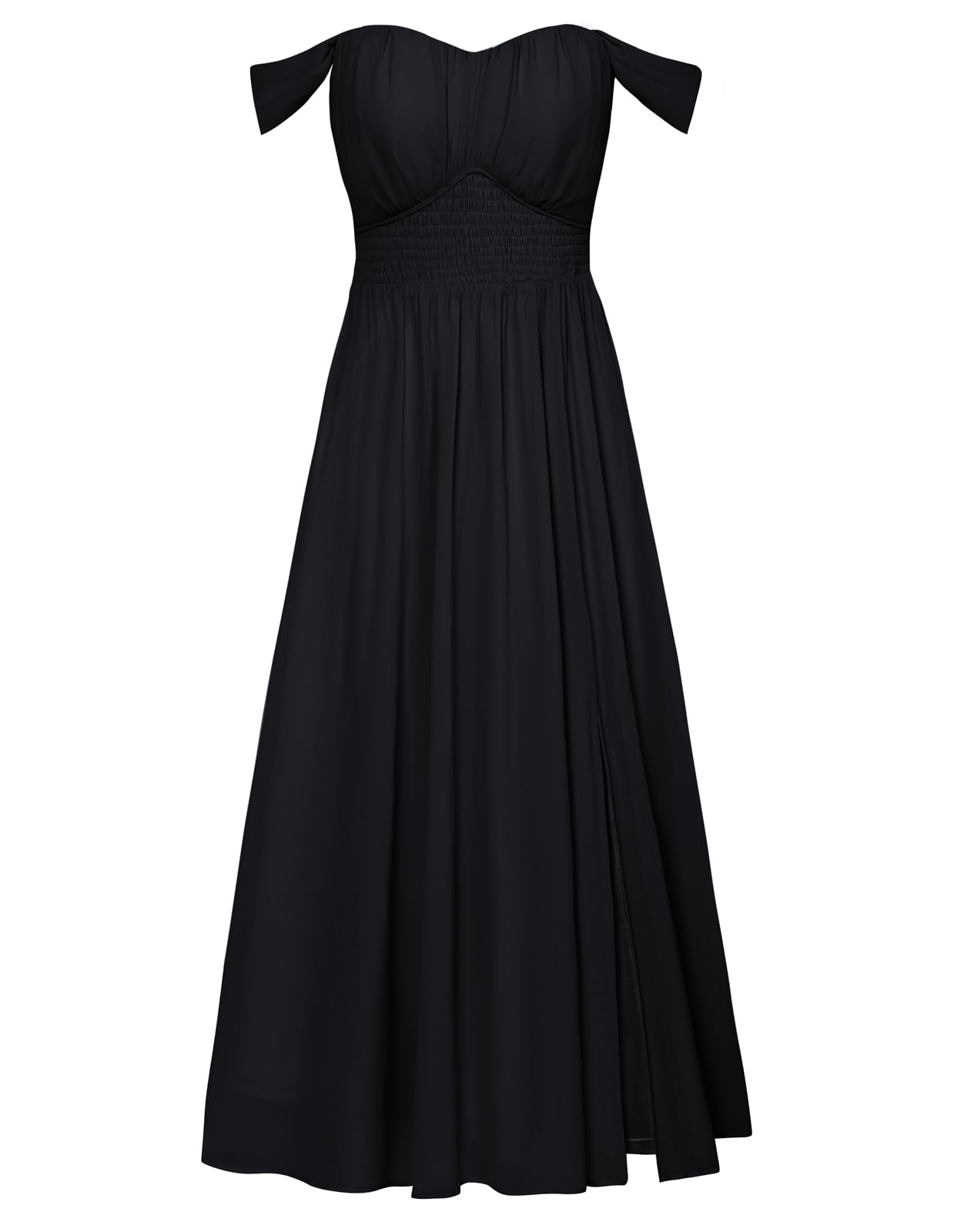 GRACE KARIN 2026 Women's Summer Floral Wedding Guest Dress,Beach Flowy A Line Maxi Off Shoulder Bridesmaid Dresses