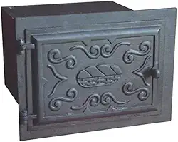 Forno Ferro Fundido Tampa Ferro Fogão Lenha 48x35x30cm P