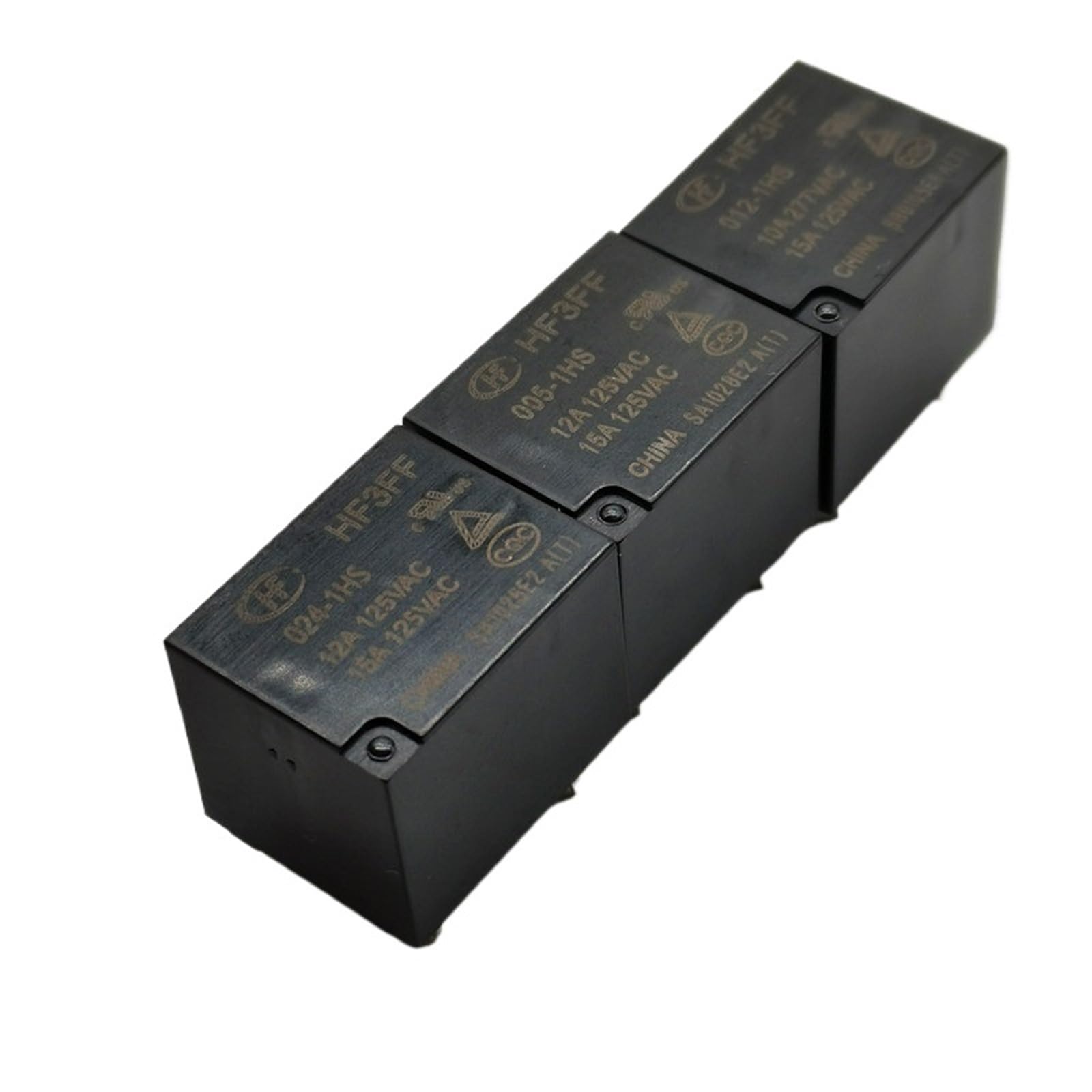 NWPNLXEA 5PCS Hf-jqc-3ff-5 005 9 009 12 012 24 024 VDC - 1zs 1hs DIY Relay Circuit Board, Time Relay(JQC-3FF-005-1HS-4PIN)