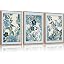 Blue Birds and Botanical Framed Wall Art