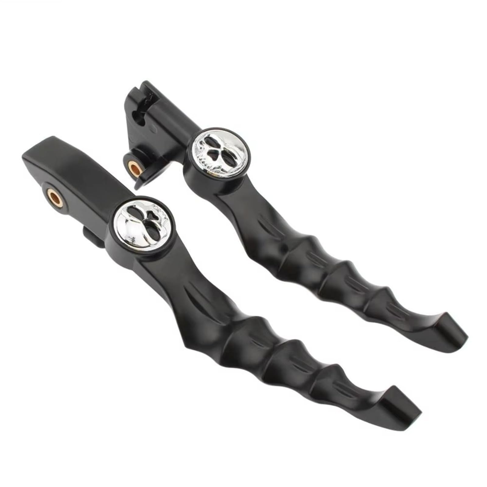 Beizhengbhd One Color Clutch Lever Handlebar Motorcycle Brake Clutch Lever Black Skull Left For Right For Drag Star For Xvs400 For Xvs650 For Xvs 400 650 1996-2002
