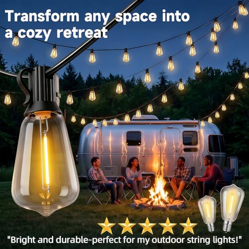 oneup Outdoor String Lights 200FT LED Patio Lights - image 8