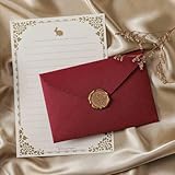 レターセット、ヴィンテージ風手紙