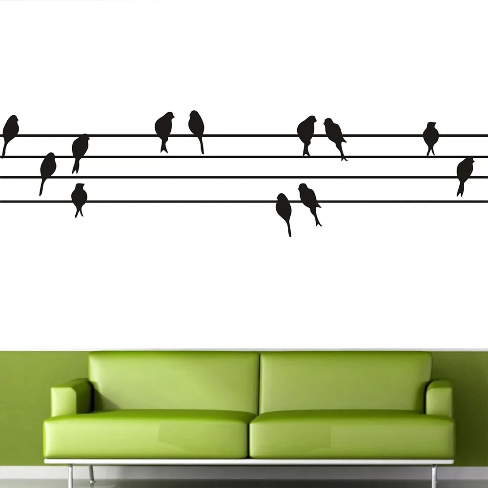 WEIMEIJIE Swallow Stickers, Bird Vinyl wall Decals, Decorations for kindergartens, Nurseries, Children's Rooms, playrooms, and Art.