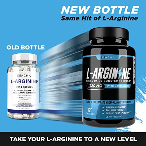 Dacha L-ARGININE AKG, BETA ALANINE, CITRULLINE Premium L Arginine Pills 1920 Mg thumb #1