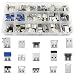 TOVOT 150 PCS USB 2.0 ,3.0 Type A Male Female Plug Connector Jack Socket Connector PBC Mounting Assortment Set