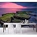 Produktbild Pmhhc Wandgemälde  Meer Sonnenaufgänge Und -Untergänge Steine Moos Natur Fototapete Wohnzimmer Fernsehsofawand Schlafzimmer Restaurant 3D Wand-280x200Cm