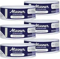 Esparadrapo Tape Impermeável Extra Flexível Branco 1,2 cm x 4,5 m - Kit com 6 Unidades